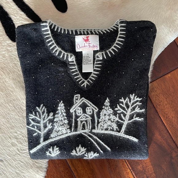 💋💋💋Quacker Factory Sweater 💋💋💋 - Picture 2 of 7